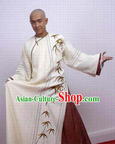 Chinese Ancient Qing Dynasty Nobility Childe Poet Nalan Rongruo Costume for Men