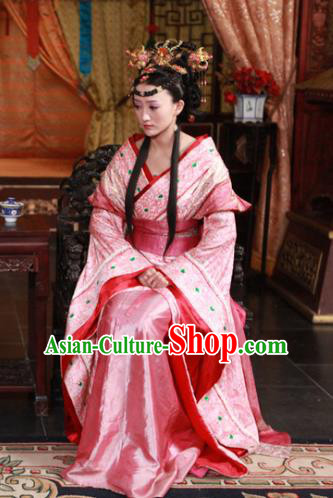 Ancient Chinese Ming Dynasty Imperial Empress Historical Costume Embroidered Replica Costume for Women