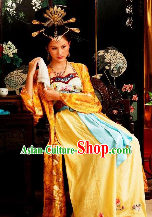 Chinese Ancient Novel A Dream in Red Mansions Character Xifeng Wang Costume for Women