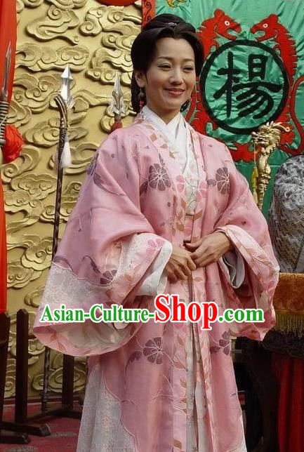 Chinese Ancient Song Dynasty Female General She Saihua Embroidered Dress Replica Costume for Women