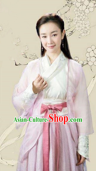 Chinese Song Dynasty Princess Embroidered Dress Ancient Palace Lady Replica Costume for Women