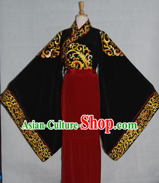 China Traditional Beijing Opera Prince Costume Chinese Peking Opera Niche Embroidered Clothing for Adults