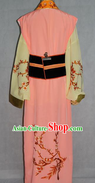 Traditional China Beijing Opera Costume Gifted Scholar Embroidered Robe and Hat Ancient Chinese Peking Opera Embroidery Clothing