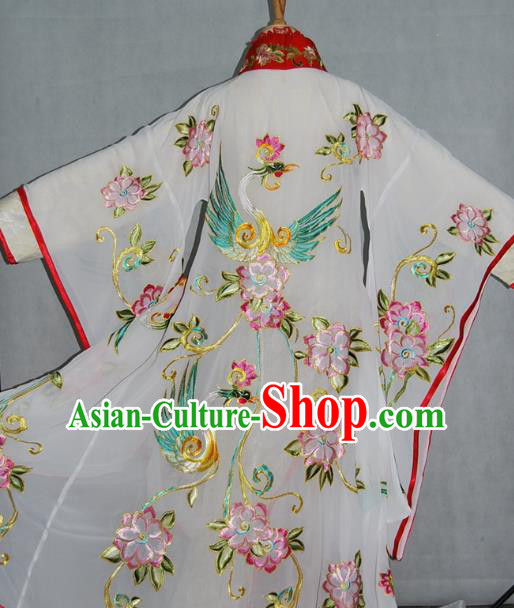 Traditional China Beijing Opera Costume Gifted Scholar Embroidered Robe and Hat Ancient Chinese Peking Opera Embroidery Clothing
