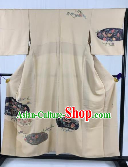Japanese National Costume Kimono Ancient Palace Wafuku Hakama Yukata Robe for Men