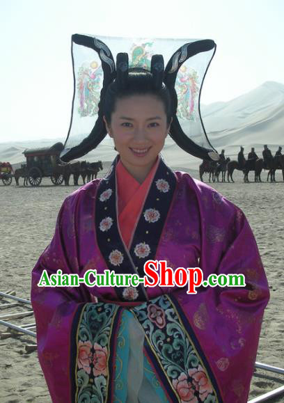 Traditional Chinese Ancient Costume Ancient  Tang Dynasty Hanfu Dress Clothing