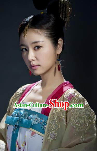 Traditional Chinese Ancient Costume Ancient  Tang Dynasty Hanfu Dress Clothing