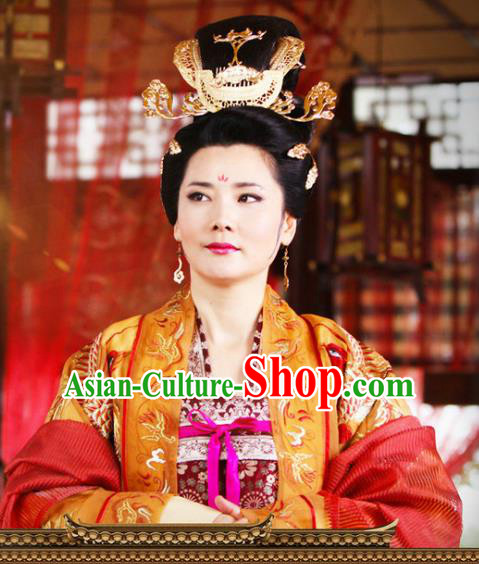 Traditional Chinese Ancient Costume Ancient  Tang Dynasty Hanfu Dress Clothing