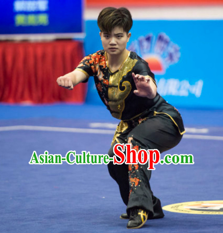 Supreme Custommade Southern Fist Competition Uniforms Kung Fu Suit Kung Fu Uniform Chinese Jacket Taiji Clothes Dress Dresses Kung Fu Clothing Embroidered Tai Chi Suits Custom Kung Fu Embroidery Uniforms