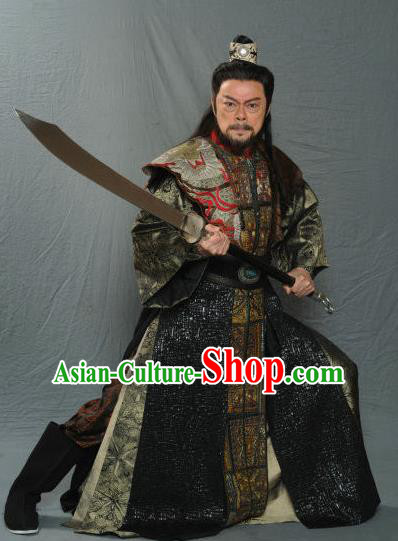 Traditional Chinese Ancient Swordsman Song Dynasty Knight Replica Costume for Men