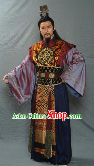 Traditional Chinese Ancient Royal Highness Song Dynasty Prince Replica Costume for Men