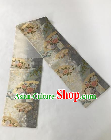 Japanese Traditional Kimono Belts Brocade Waist Accessories Ancient Yukata Waistband for Women