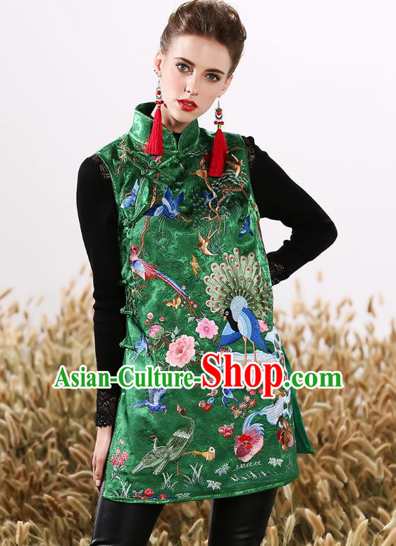Traditional Ancient Chinese Young Women Cheongsam Dress Republic of China Tangsuit Stand Collar Blouse Dress Tang Suit Clothing