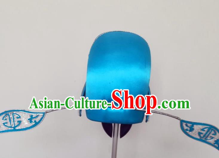 Traditional China Beijing Opera Costume Gifted Scholar Embroidered Robe and Hat Ancient Chinese Peking Opera Embroidery Clothing