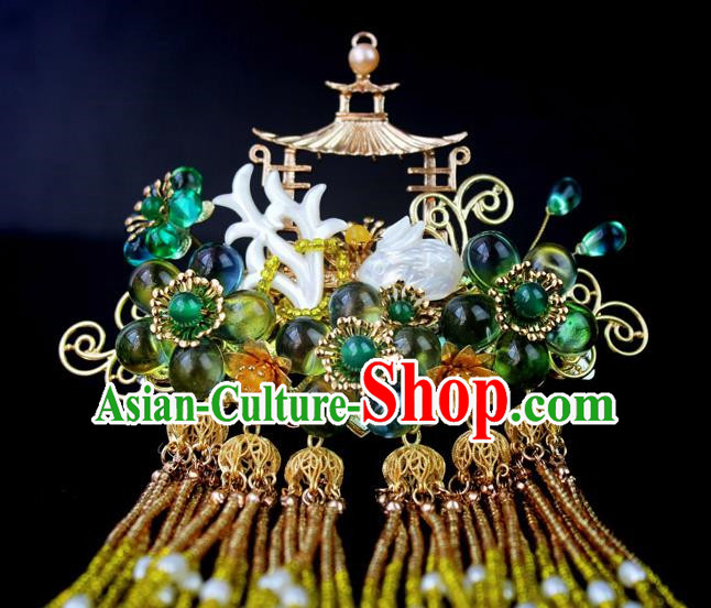 Chinese Ancient Style Hair Jewelry Accessories Cosplay Hairpins Headwear Headdress for Women