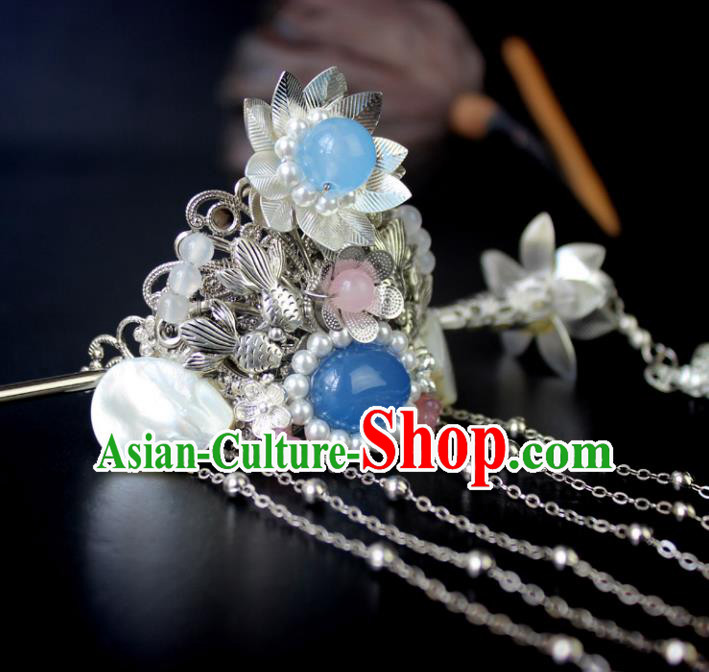 Chinese Ancient Style Hair Jewelry Accessories Cosplay Hairpins Headwear Headdress for Women