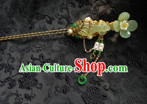 Chinese Handmade Ancient Hanfu Tassel Hairpins Hair Accessories Classical Hair Clip for Women