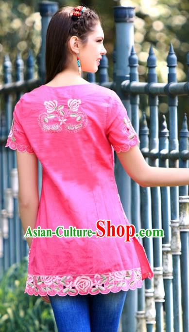 Traditional Ancient Chinese Young Women Cheongsam Dress Republic of China Tangsuit Stand Collar Blouse Dress Tang Suit Clothing