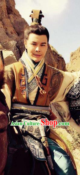 Traditional Chinese Ancient Costume Chu and Han Dynasties Hanfu Clothing