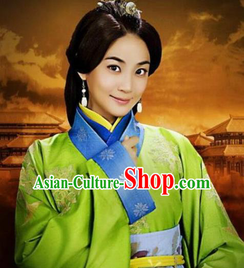 Traditional Chinese Ancient Costume Chu and Han Dynasties Hanfu Clothing