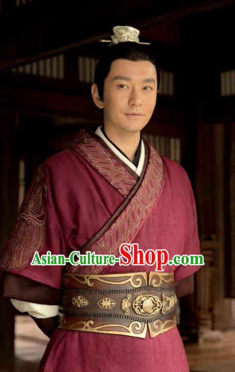 Nirvana in Fire Chinese Ancient Northern and Southern Dynasties General Xiao Pingzhang Replica Costume for Men