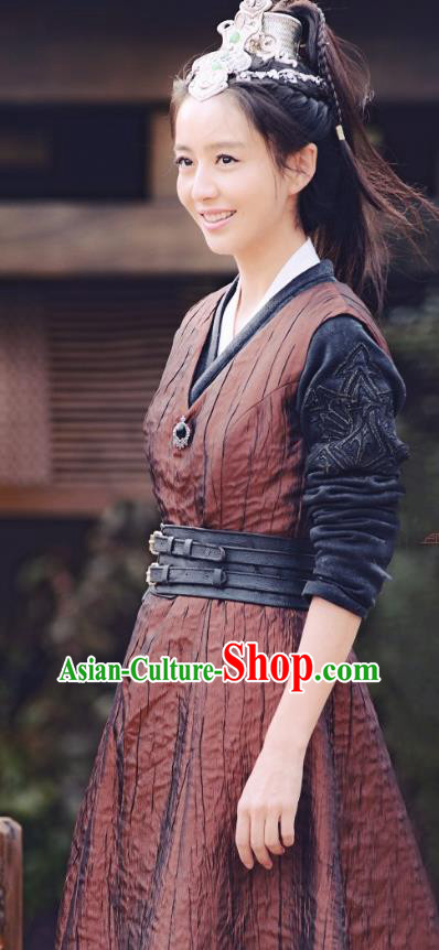 Traditional Chinese Ancient Costume Southern and Northern Dynasties Hanfu Clothing