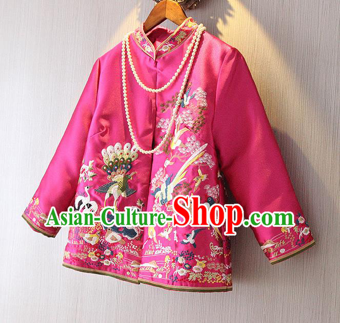 Traditional Ancient Chinese Young Women Cheongsam Dress Republic of China Tangsuit Stand Collar Blouse Dress Tang Suit Clothing