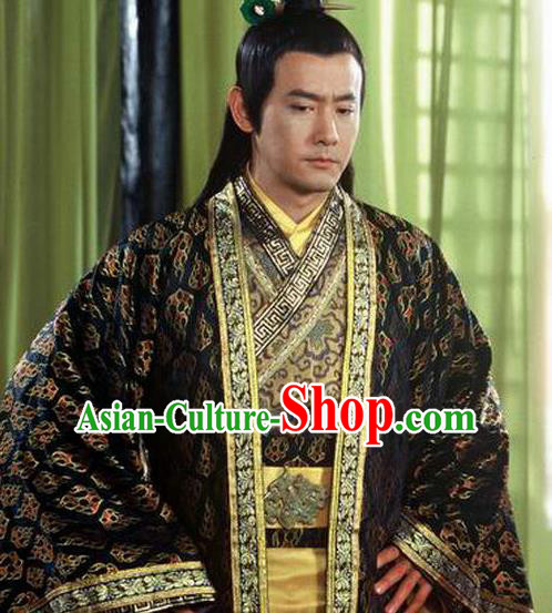 Traditional Chinese Ancient Costume Warring States Period Hanfu Clothing