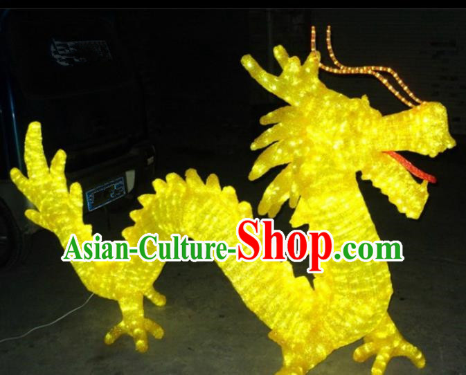 Traditional Handmade Chinese Dragon Electric LED Lights Lamps Lamp Decoration