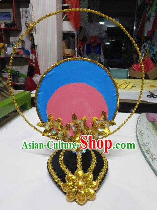 Chinese Classical Dance Hair Accessories Traditional Dunhuang Flying Apsaras Dance Headwear for Women