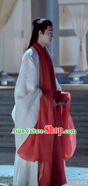 Chinese Ancient Musician Hanfu Drama Untouchable Lovers Southern and Northern Dynasties Nobility Childe Replica Costume for Men