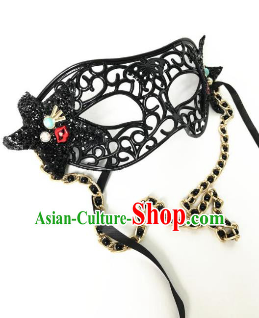 Top Performance Catwalks Headwear Halloween Cosplay Hair Accessories Mask