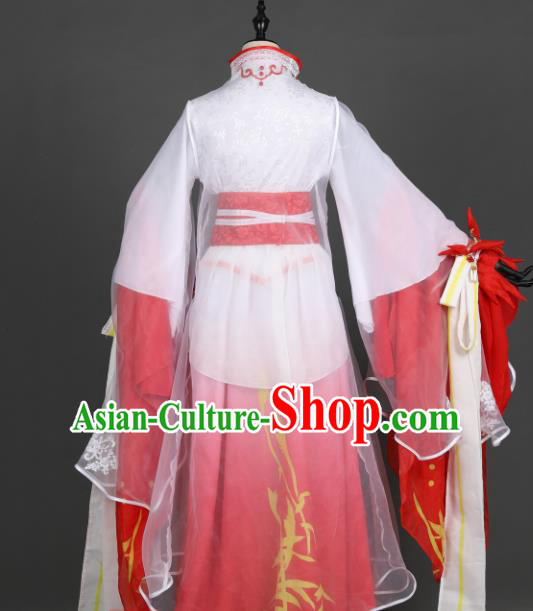 Ancient Chinese Costume hanfu Chinese Wedding Dress traditional china Cosplay Swordsman Clothing
