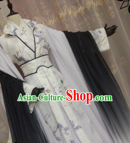 Chinese Ancient Palace Lady Hanfu Han Dynasty Imperial Concubine Queen Embroidered Historical Costumes for Women