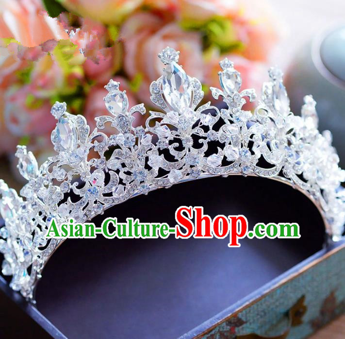 Chinese Ancient Hair Jewelry Accessories Hairpins Headwear Headdress Royal Crown for Women