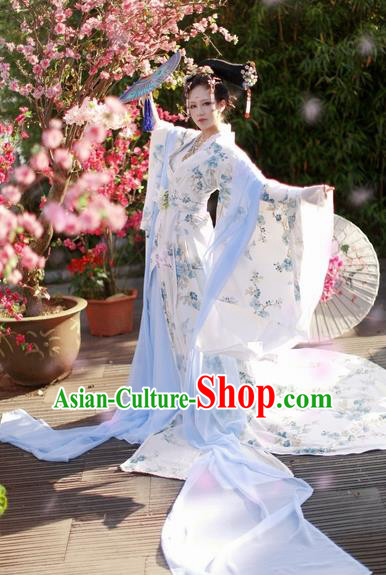 Chinese Ancient Imperial Concubine Costume Tang Dynasty Princess Hanfu Clothing for Women