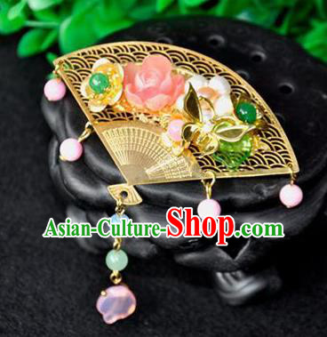 Chinese Ancient Hair Jewelry Accessories Hairpins Headwear Headdress Royal Crown for Women