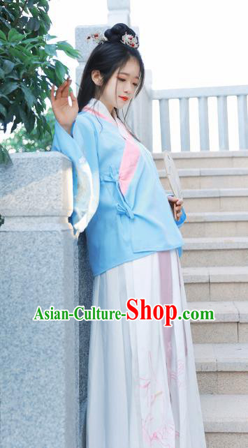 Chinese Ancient Swordsman Hanfu Han Dynasty Imperial Concubine Queen Embroidered Historical Costumes