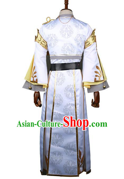 Chinese Ancient Swordsman Hanfu Han Dynasty Imperial Concubine Queen Embroidered Historical Costumes