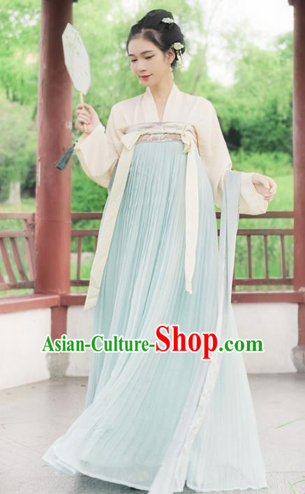 Chinese Ancient Palace Lady Hanfu Han Dynasty Imperial Concubine Queen Embroidered Historical Costumes