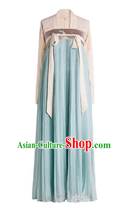 Chinese Ancient Palace Lady Hanfu Han Dynasty Imperial Concubine Queen Embroidered Historical Costumes