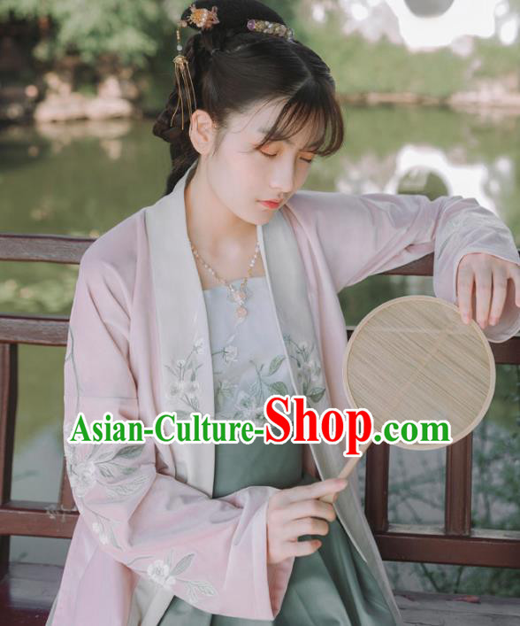 Chinese Ancient Palace Lady Hanfu Han Dynasty Imperial Concubine Queen Embroidered Historical Costumes