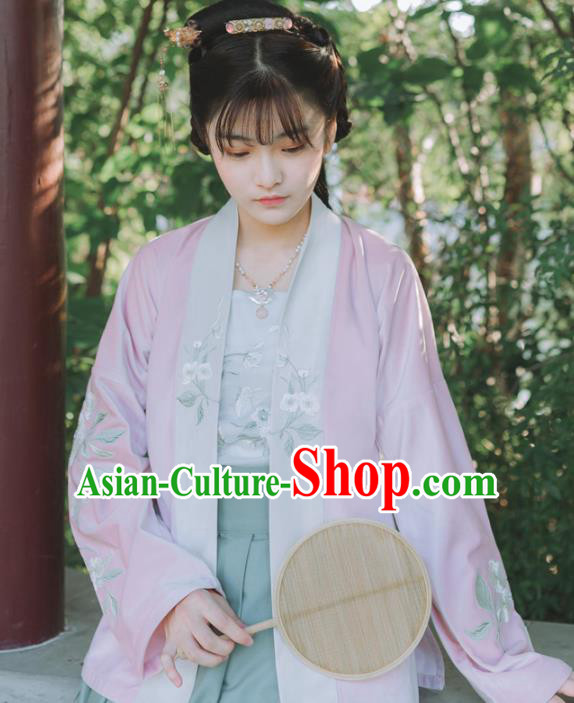 Chinese Ancient Palace Lady Hanfu Han Dynasty Imperial Concubine Queen Embroidered Historical Costumes
