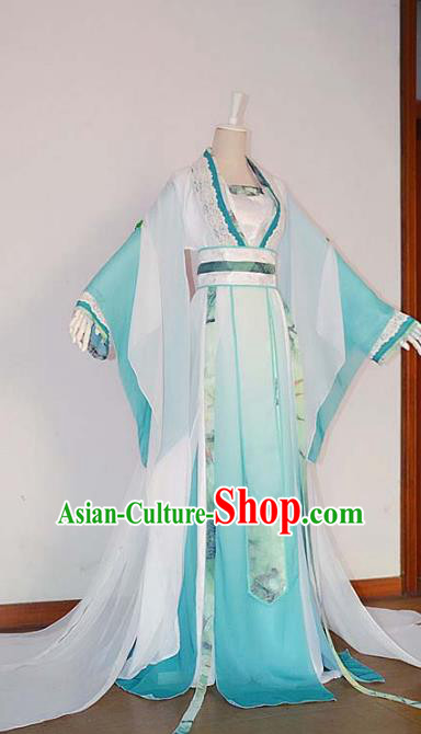 Chinese Ancient Palace Lady Hanfu Han Dynasty Imperial Concubine Queen Embroidered Historical Costumes