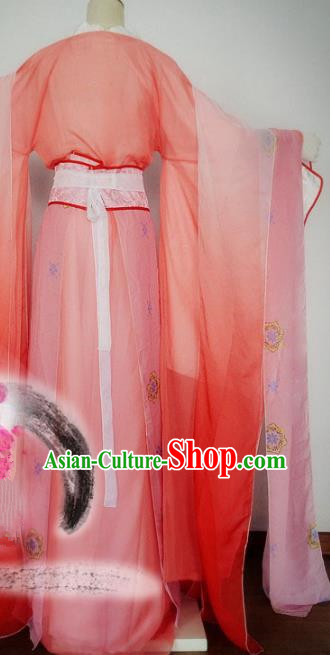 Chinese Ancient Palace Lady Hanfu Han Dynasty Imperial Concubine Queen Embroidered Historical Costumes