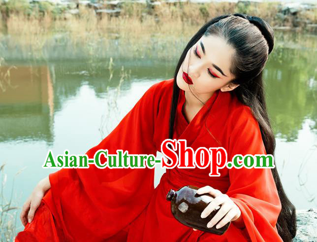 Chinese Ancient Palace Lady Hanfu Han Dynasty Imperial Concubine Queen Embroidered Historical Costumes for Women