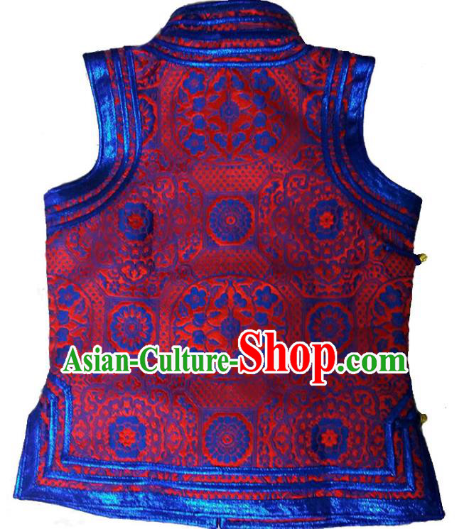 Traditional Chinese Mongol Nationality Dancing Costume Mongols Female Folk Dance Headwear Mongolian Minority Embroidery Costume