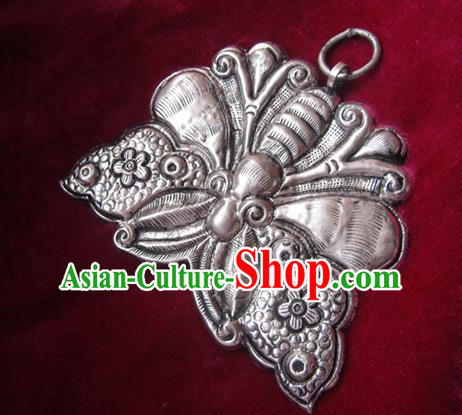 Traditional Chinese Miao Nationality Hair Accessories Hmong Female Folk Dance Hairpins Bracelet Sliver Necklace Headwear for Women