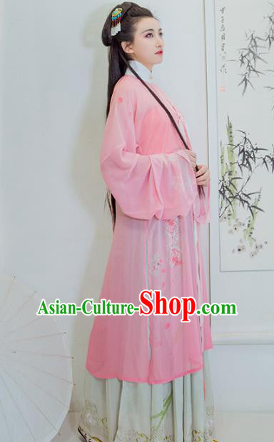 Chinese Ancient Palace Lady Hanfu Han Dynasty Imperial Concubine Queen Embroidered Historical Costumes