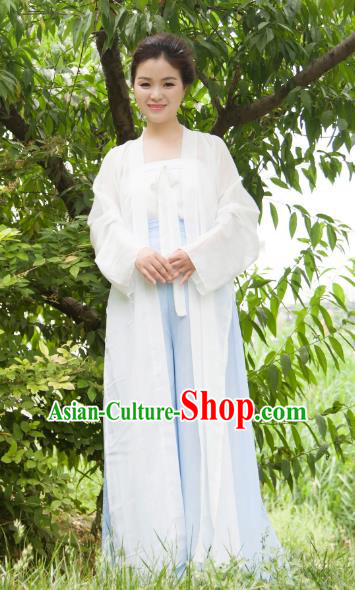 Chinese Traditional Song Dynasty Swordswoman Costumes Ancient Nobility Lady Dress for Women